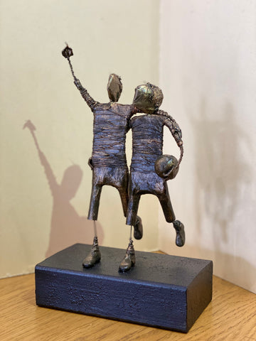 We Are The Champions Original Sculpture by Ed Rust *NEW*-Sculpture-The Acorn Gallery