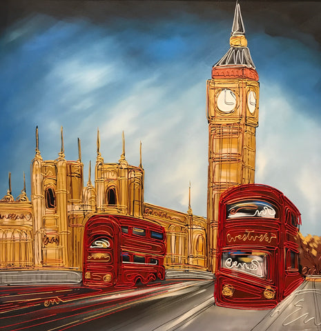 Sights Of London Original by Edward Waite *SOLD*