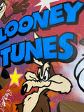 Looney Tunes Jigsaw Piece Original by Hue Folk *SOLD*