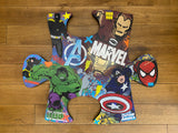 Avengers Assemble (Marvel) Jigsaw Piece Original by Hue Folk-Original Art-The Acorn Gallery
