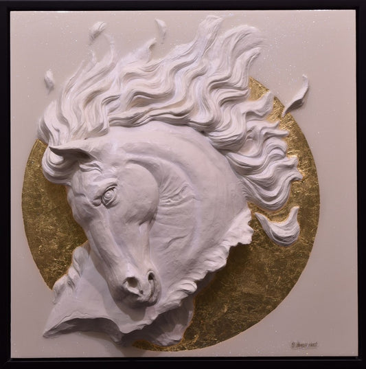 Pegasus Wall Sculpture by Hamish Herd - The Acorn Gallery, Pocklington