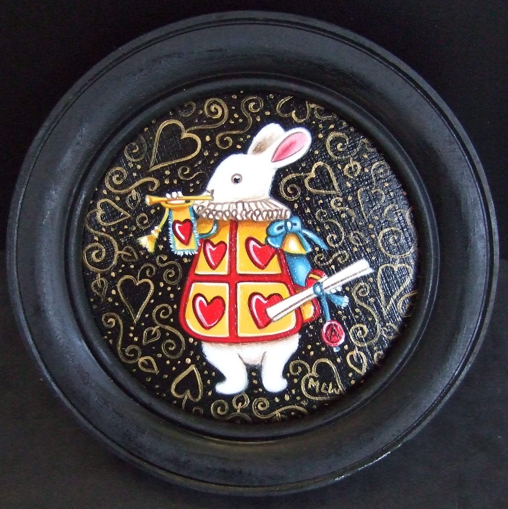 Herald The White Rabbit Original by Marie Louise Wrightson *SOLD* – The ...