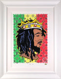 Get Up - Stand Up (Bob Marley) Music Icon Stamp by JJ Adams