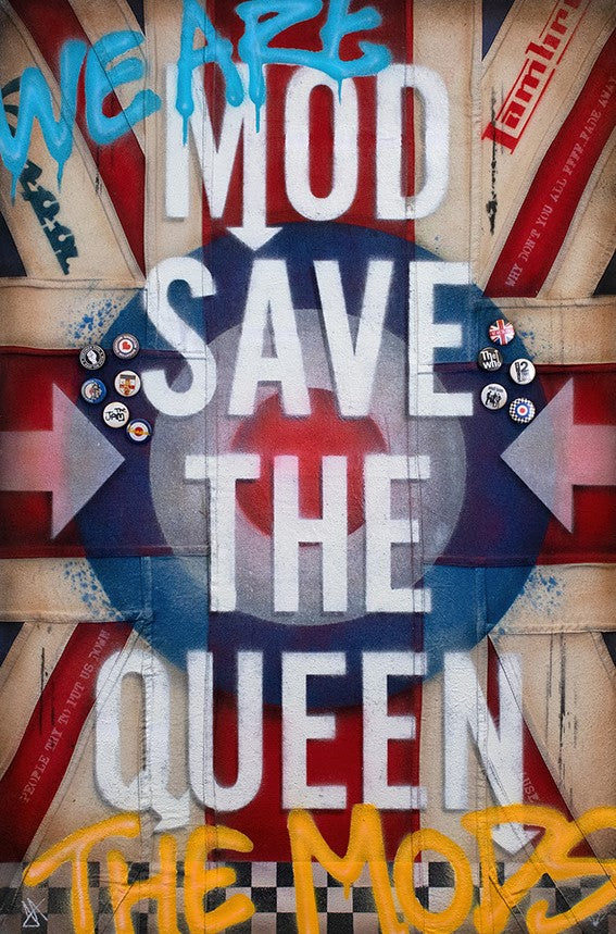 MOD Save The Queen - Flag by JJ Adams