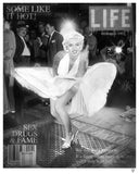 Some Like It Hot (Marilyn Monroe - Black And White) by JJ Adams