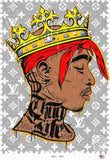 Thug Life (Tu Pac) Music Icon Stamp by JJ Adams