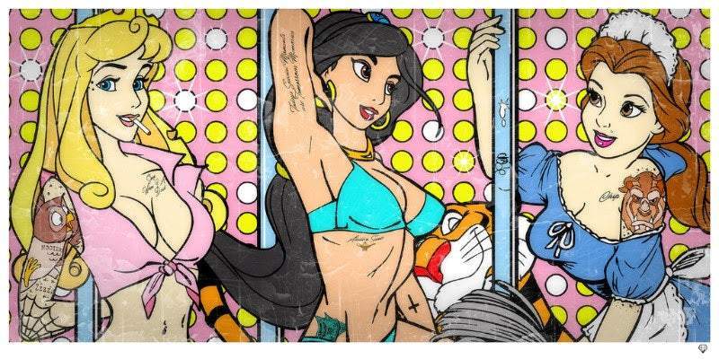 JJ Adams Dirty Disney IV - The Acorn Gallery, Pocklington