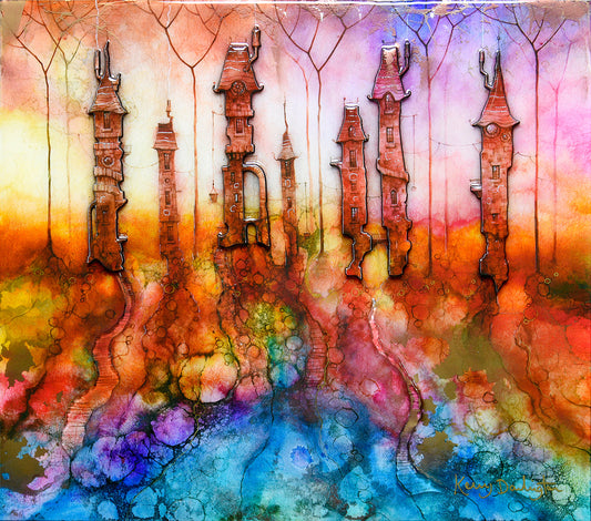 Kerry Darlington Little Wiccansville - The Acorn Gallery, Pocklington