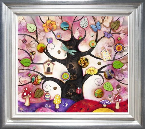 Tree Of Charms - Pink by Kerry Darlington