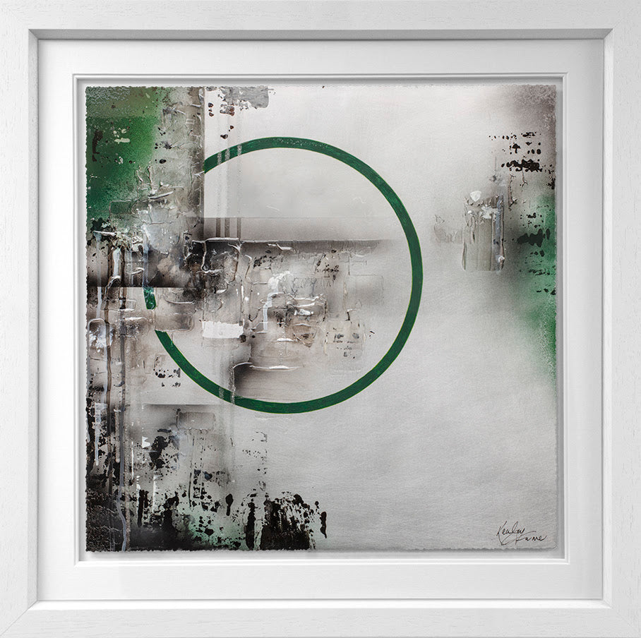 Kealey Farmer British Racing Green Abstract Edition at The Acorn Gallery Pocklington