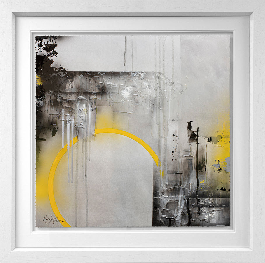 Kealey Farmer Giallo Auge Abstract Limited Edition Print at The Acorn Gallery Pocklington 