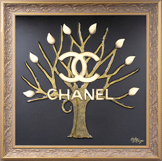 Money Grows On Trees (Chanel) Original by Kealey Farmer SOLD
