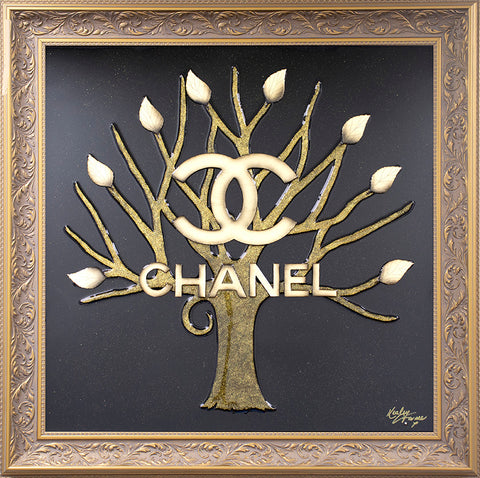 Money Grows On Trees (Chanel) Original by Kealey Farmer *SOLD*