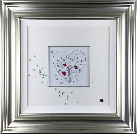 Love Grows Original Sketch by Kealey Farmer *SOLD*-Original Art-The Acorn Gallery-Kealey-Farmer-artist-The Acorn Gallery
