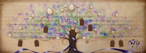 Tree Of Hopes And Dreams by Kealey Farmer-Limited Edition Print-The Acorn Gallery-Kealey-Farmer-artist-The Acorn Gallery