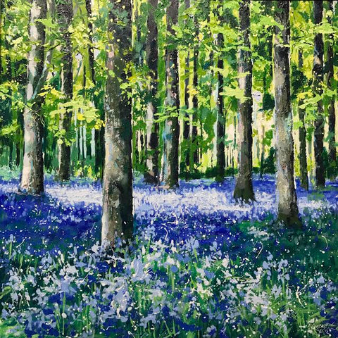 Bluebell Woods Original by Karen Welsh *SOLD*