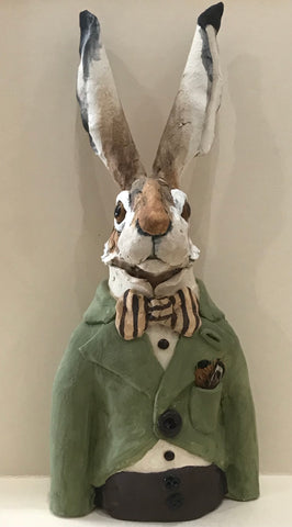 Hare Original Sculpture by Louise Brown *SOLD*