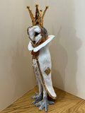 Standing Owl IV Original Sculpture by Louise Brown *SOLD*