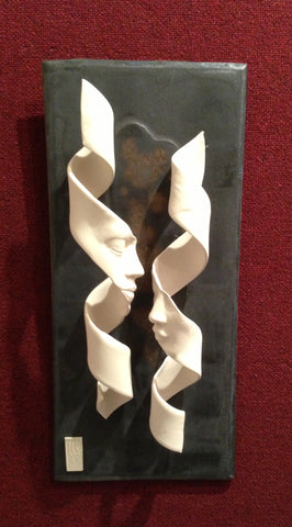 Fragments Collection : Double Helix Original by Lucinda Brown *SOLD*