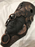 Sonya Original Steampunk Sculpture by Lucinda Brown-Original Art-The Acorn Gallery