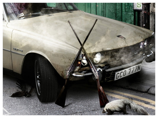 Mark Davies It's A Deal, It's A Steal Lock Stock And Two Smoking Barrels - The Acorn Gallery, Pocklington