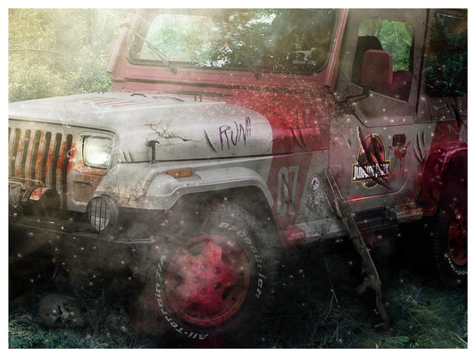 Mark Davies Life Will Find A Way Jurassic Park - The Acorn Gallery, Pocklington