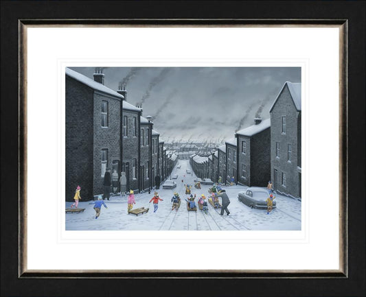 Leigh Lambert Hold On To Your Hats Paper Print - The Acorn Gallery, Pocklington