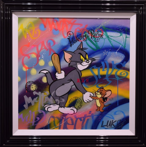 Best Of Friends (Tom And Jerry) Original by Lukey *SOLD*