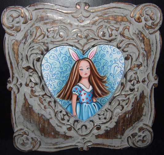Marie Louise Wrightson Lost In Wonderland Original - The Acorn Gallery, Pocklington 