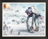Attack On Echo Base (Star Wars) by Mark Davies *NEW*-Limited Edition Print-The Acorn Gallery