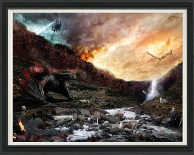 Mark Davies Dracarys Game Of Thrones - The Acorn Gallery, Pocklington