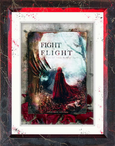 Fight Or Flight - Little Red Riding Hood Story Book by Mark Davies *NEW*-Original Art-The Acorn Gallery