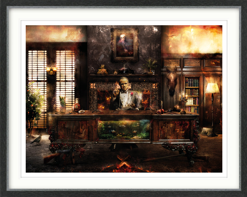 Mark Davies Vendetta The Godfather - Limited Edition Print - The Acorn Gallery, Pocklington