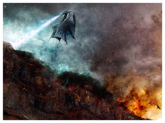 Mark Davies Dracarys Game Of Thrones - The Acorn Gallery, Pocklington