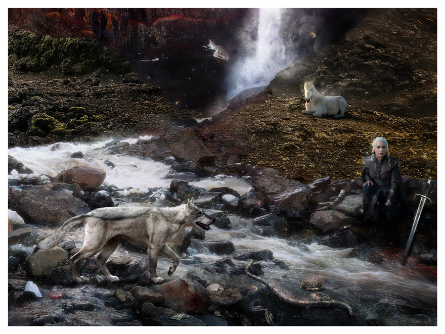 Mark Davies Dracarys Game Of Thrones - The Acorn Gallery, Pocklington