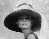 Free Spirit Breakfast At Tiffany's (Black And White) by Mark Davies-Limited Edition Print-The Acorn Gallery