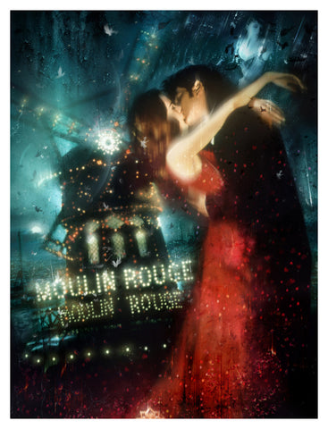 Moulin Rouge Until The End Of Time by Mark Davies-Limited Edition Print-The Acorn Gallery