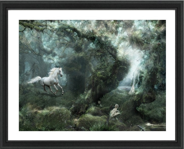 Mark Davies Not All Who Wander Are Lost Lord Of The Rings-Limited Edition Print-The Acorn Gallery, Pocklington