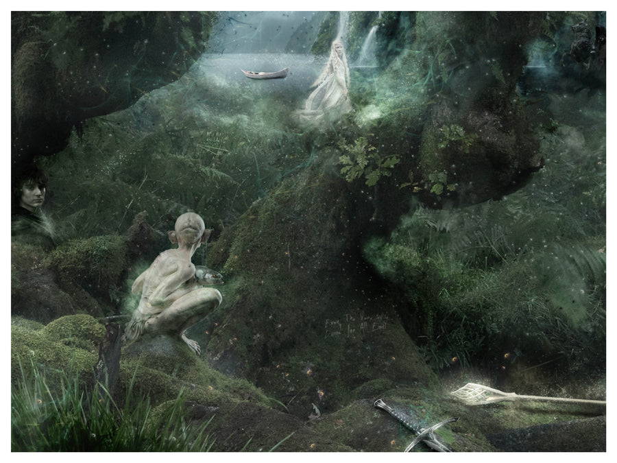 Mark Davies Not All Who Wander Are Lost Lord Of The Rings-Limited Edition Print-The Acorn Gallery, Pocklington