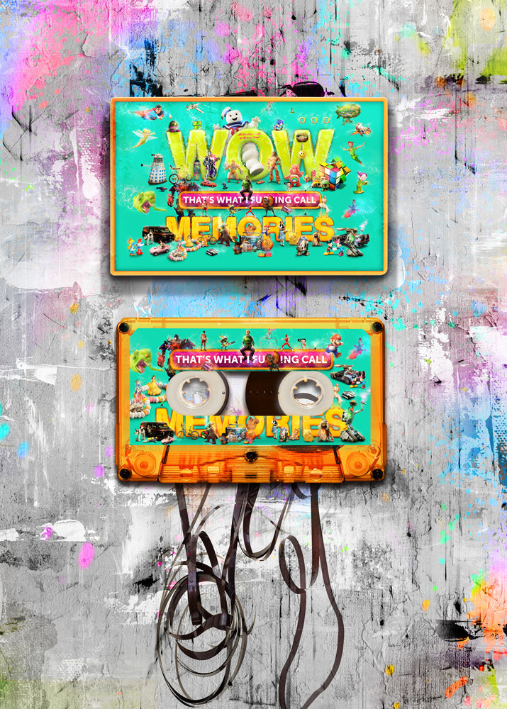 Mark Davies WOW That's What I F*cking Call Memories Cassette Edition - The Acorn Gallery, Pocklington