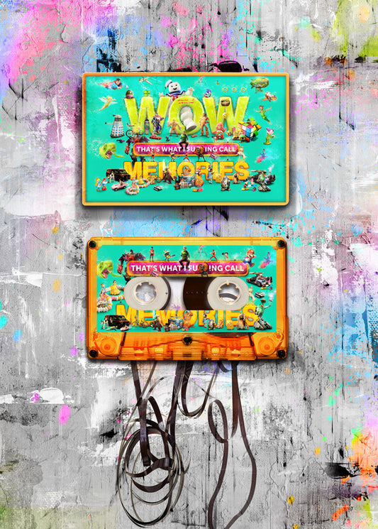 Mark Davies WOW That's What I F*cking Call Memories Cassette Edition - The Acorn Gallery, Pocklington