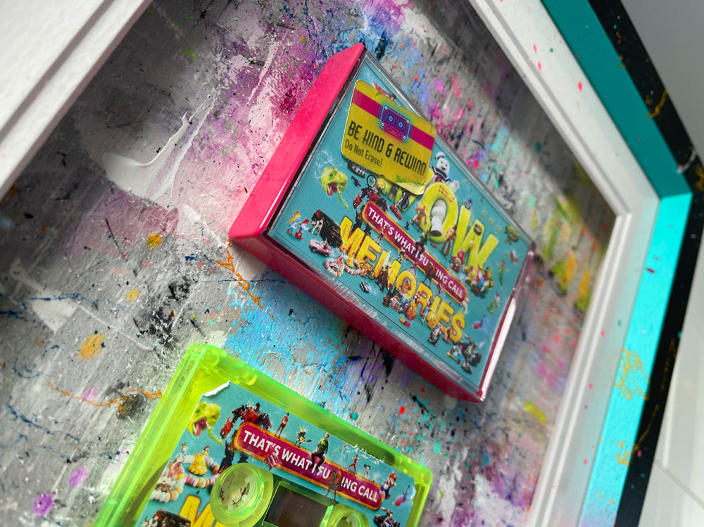 Mark Davies WOW That's What I F*cking Call Memories Cassette Edition - The Acorn Gallery, Pocklington