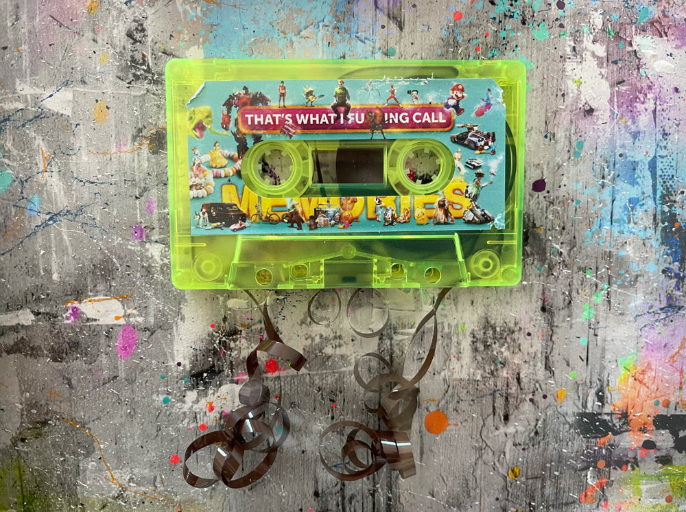 Mark Davies WOW That's What I F*cking Call Memories Cassette Edition - The Acorn Gallery, Pocklington