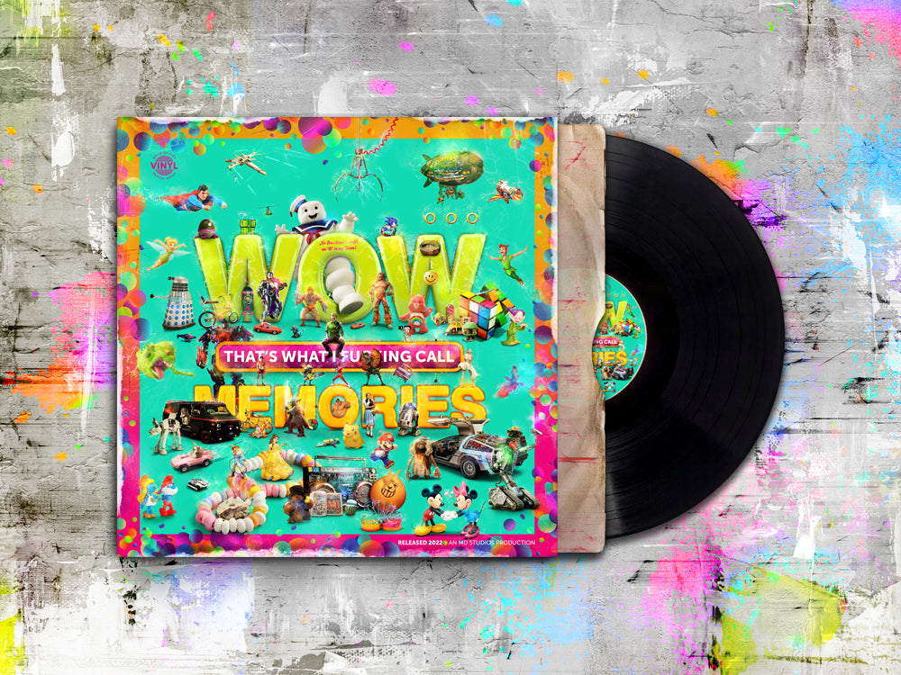 Mark Davies WOW That's What I F*cking Call Memories Vinyl LP Edition - The Acorn Gallery, Pocklington 