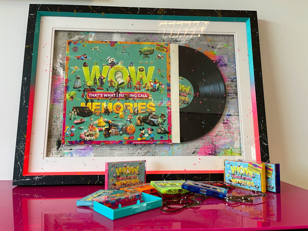 Mark Davies WOW That's What I F*cking Call Memories Vinyl LP Edition - The Acorn Gallery, Pocklington 