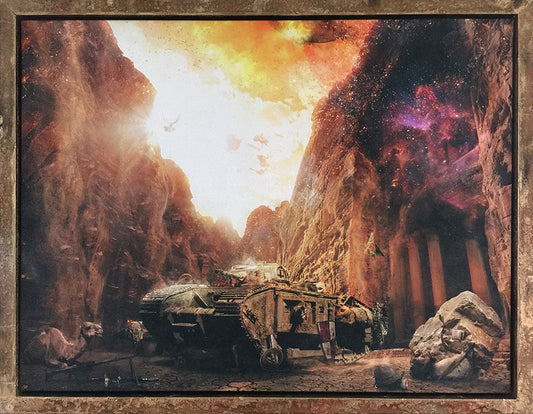 Mark Davies X Never, Ever Marks The Spot Indiana Jones Original - The Acorn Gallery, Pocklington