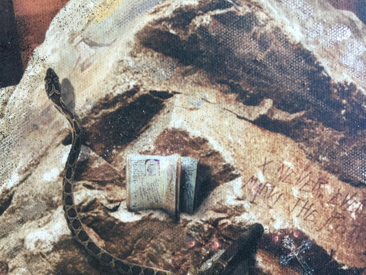 Mark Davies X Never, Ever Marks The Spot Indiana Jones Original - The Acorn Gallery, Pocklington