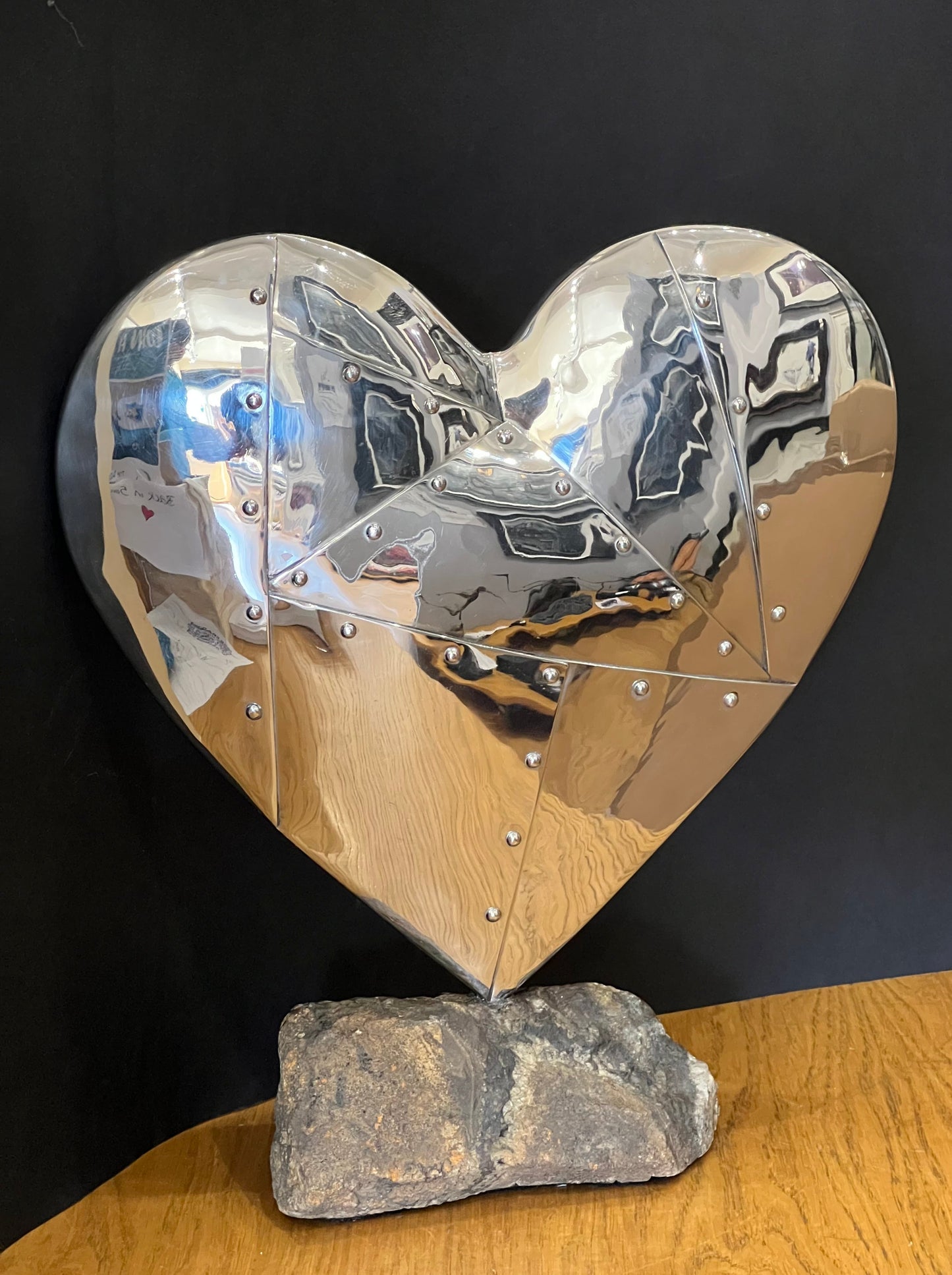 Malcolm Hull Resilient Heart Original Sculpture  - The Acorn Gallery, Pocklington