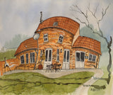 Quirky House ORIGINALS by Mike Jackson - House Portraits