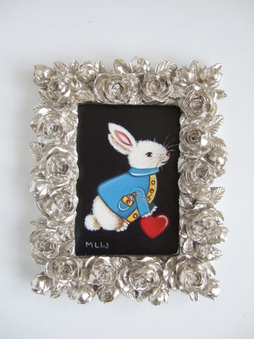 A Little Gift Of Love Original by Marie Louise Wrightson *SOLD*